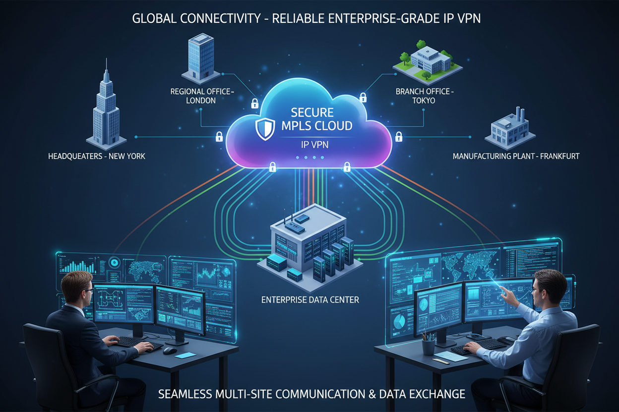 IPVPN/MPLS – E-World Communication